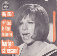 Barbra Streisand : My Man (7", Single)