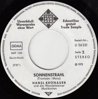 Hansl Krönauer : Wenn Die Berge Rufen (7", Single, Promo)