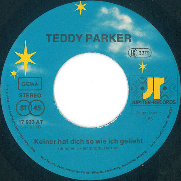 Teddy Parker : Wir Pfeifen Schon Am Morgen (7", Single)