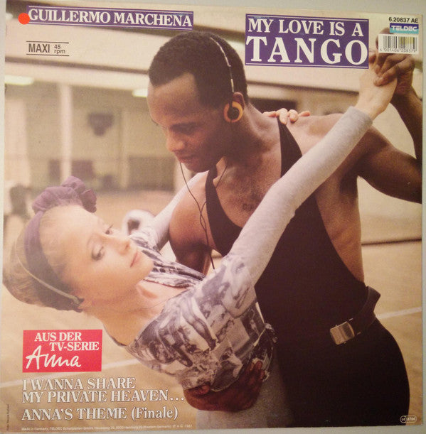 Guillermo Marchena : My Love Is A Tango (12", Maxi)