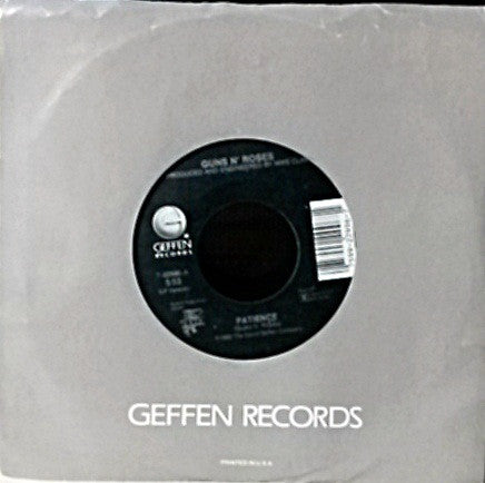 Guns N' Roses : Patience (7", Single)