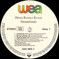 Heinz Rudolf Kunze : Wunderkinder (LP, Album, RSA)