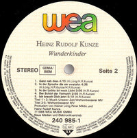 Heinz Rudolf Kunze : Wunderkinder (LP, Album, RSA)