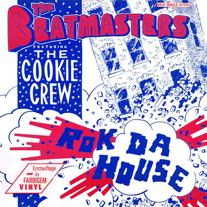 The Beatmasters Featuring The Cookie Crew : Rok Da House (12", Maxi, Pin)