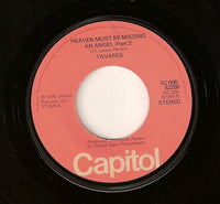 Tavares : Heaven Must Be Missing An Angel (Part 1) (7", Single)