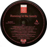 Level 42 : Running In The Family (LP, Album)