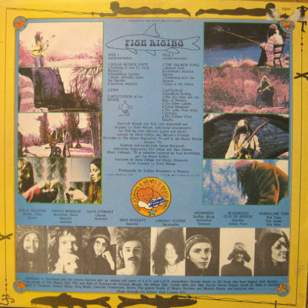 Steve Hillage : Fish Rising (LP, Album, RE)