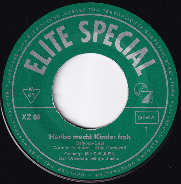 Orchester Günter Jaskon : Haribo Macht Kinder Froh (7", Single, Mono)