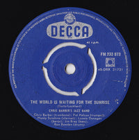 Chris Barber's Jazz Band with Ottilie Patterson / Chris Barber's Jazz Band : St. Louis Blues / The World Is Waiting For The Sunrise (7", Single)