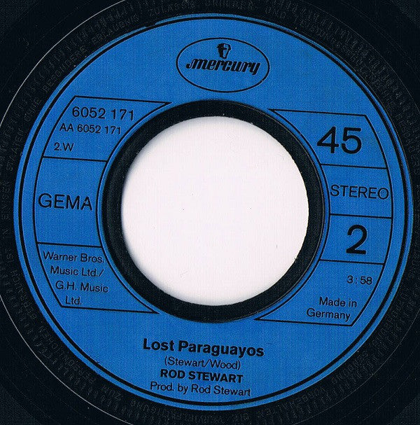 Rod Stewart : You Wear It Well (7", Single)