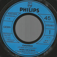 Peter, Sue & Marc : Columbus (7", Single)