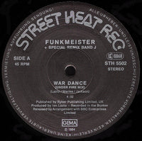 Funkmeister : War Dance (Under Fire Mix) (12", Maxi)