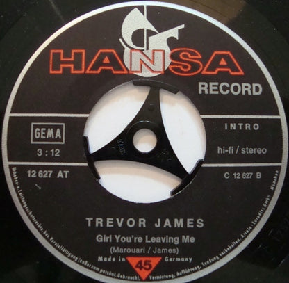 Trevor James : Lilly La Lune (7", Single)