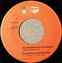 Die Westfälischen Nachtigallen Leitung: Dietmar Hahn : Petersburger Schlittenfahrt (7")