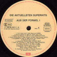 Various : Die Aktuellsten Superhits Aus Formel Eins (LP, Comp)