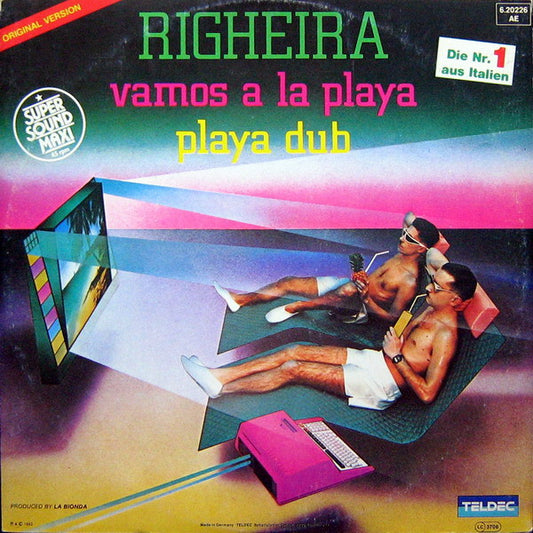 Righeira - Vamos A La Playa (12", Maxi) (Very Good Plus (VG+))