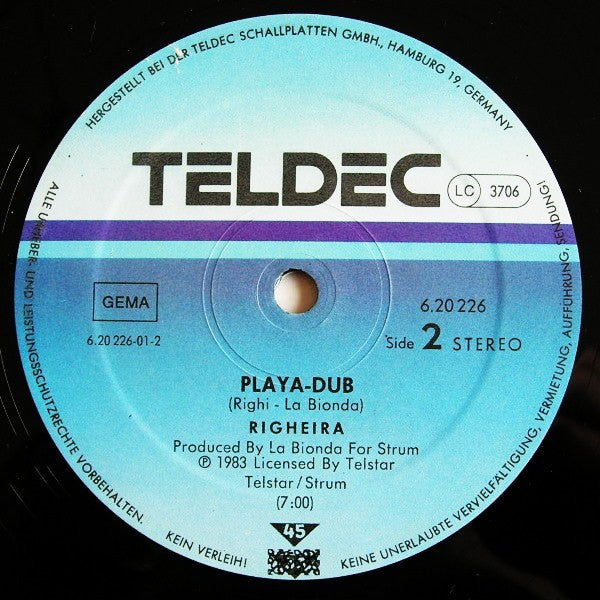 Righeira : Vamos A La Playa (12", Maxi)