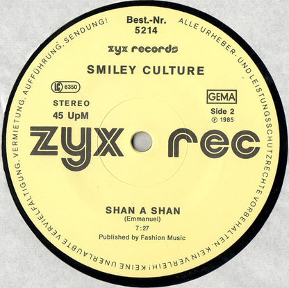 Smiley Culture : Police Officer (12")