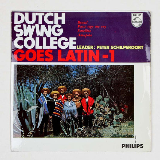 The Dutch Swing College Band : D.S.C. Goes Latin - no. 1 (7", EP, Mono)
