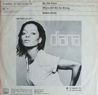 Diana Ross : My Old Piano (12", Maxi)