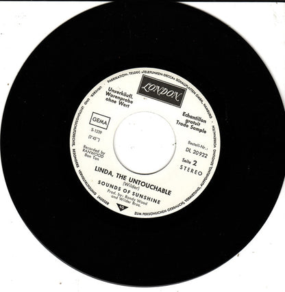 Sounds Of Sunshine : Love Means (You Never Have To Say You're Sorry) (7", Single)