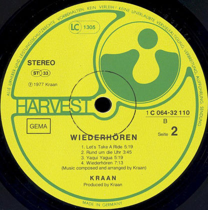 Kraan : Wiederhören (LP, Album)