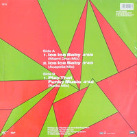 Vanilla Ice : Ice Ice Baby (Remix) (12", Single)