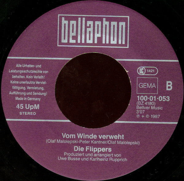 Die Flippers : Mexico (7", Single)