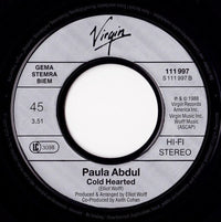 Paula Abdul : Straight Up (7", Single)
