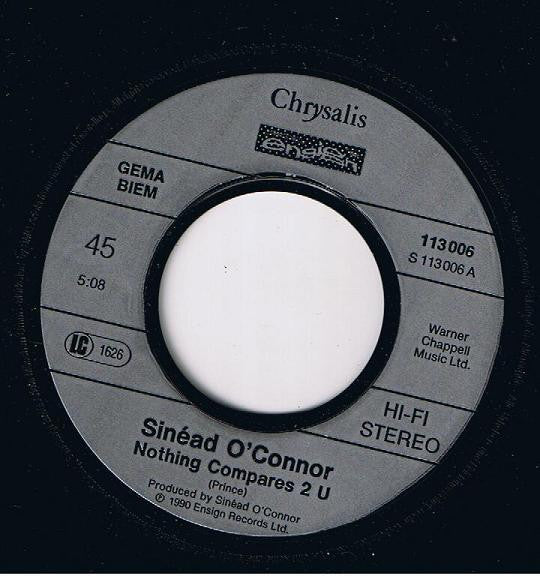 Sinéad O'Connor : Nothing Compares 2 U (7", Single, Mou)