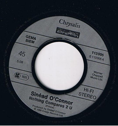 Sinéad O'Connor : Nothing Compares 2 U (7", Single, Mou)