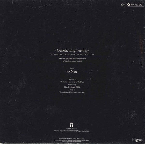 OMD* : Genetic Engineering (312mm Version) (12", Single)