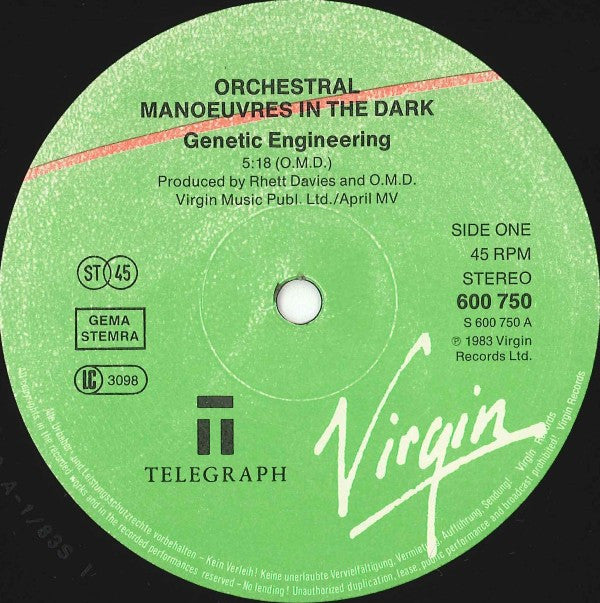 OMD* : Genetic Engineering (312mm Version) (12", Single)