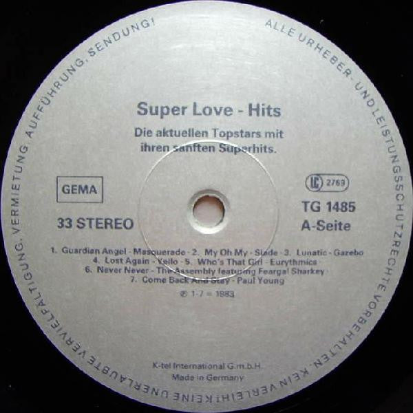 Various : Super Love Hits (2xLP, Comp)