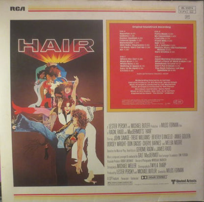 Galt MacDermot : Hair (Original Soundtrack Recording) (2xLP, Album)