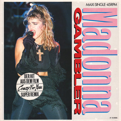 Madonna : Gambler (12", Maxi)