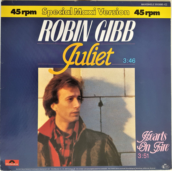Robin Gibb : Juliet (12", Maxi)