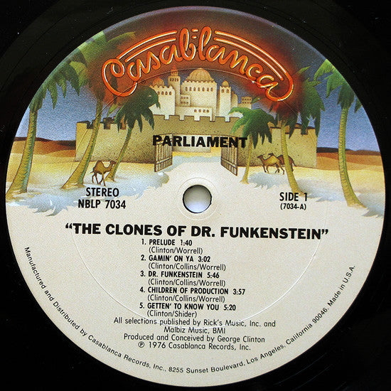 Parliament : The Clones Of Dr. Funkenstein (LP, Album, Pit)