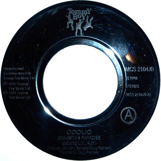 Coolio Featuring LV : Gangsta's Paradise (7", Single, Ltd, Promo, Inj)