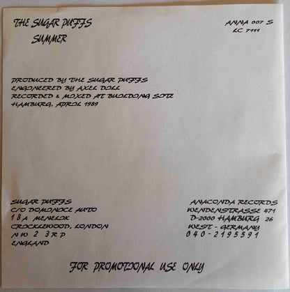 Sugar Puffs : Summer (7", S/Sided, Red)