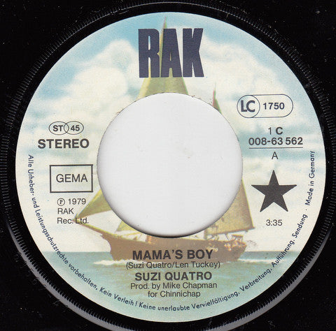 Suzi Quatro : Mama's Boy (7", Single)