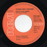 Elvis Presley : Good Luck Charm / Surrender (7", Single)