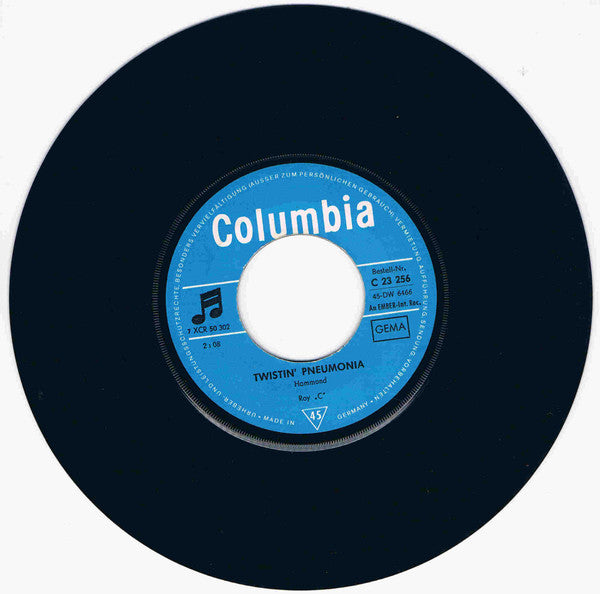 Roy "C"* : Twistin' Pneumonia / Tear Avenue (7", Single)