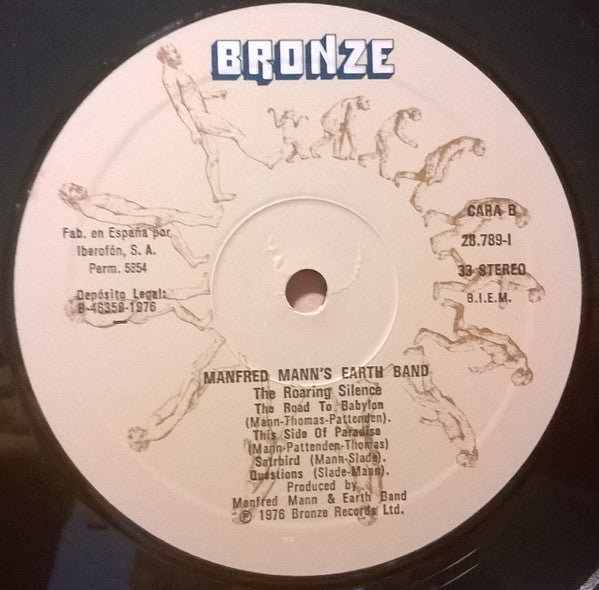 Manfred Mann's Earth Band : The Roaring Silence (LP, Album, RE)