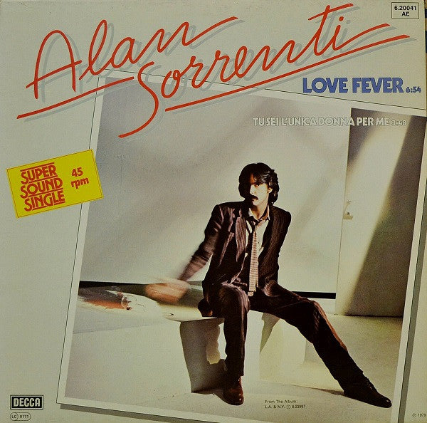 Alan Sorrenti : Love Fever (12")