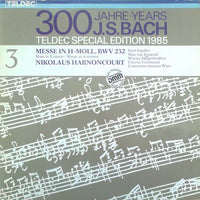 J. S. Bach* - Nikolaus Harnoncourt, Kurt Equiluz, Max van Egmond, Wiener Sängerknaben*, Chorus Viennensis, Concentus Musicus Wien : Messe In H-Moll, BWV 232 - Mass In B Minor - Messe En Si Mineur (2xLP, Album, RE, Gat)