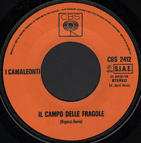 I Camaleonti : Il Campo Delle Fragole (7", Single)