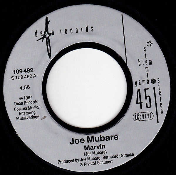 Joe Mubare : Marvin (7", Single)