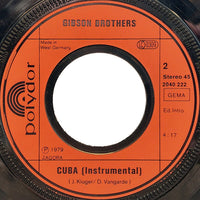 Gibson Brothers : Cuba (7", Single)