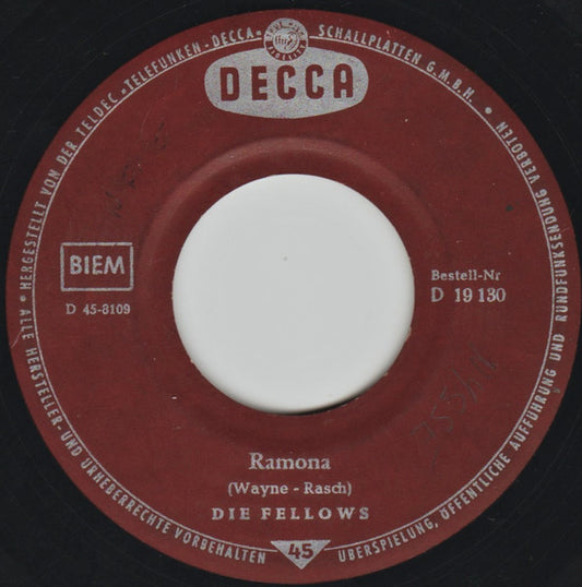 Die Fellows : Ramona / Der Letzte Apache (7", Single)